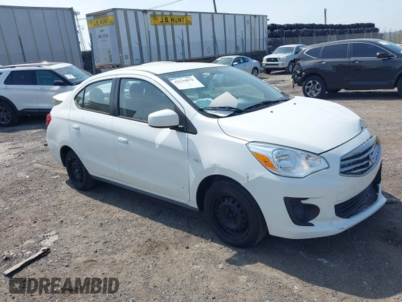 2019 Mitsubishi Mirage ES z VIN ML32F3FJ7KHF12437, wystawiony jako IAAI lot #42119078 z przebiegiem 63 135 mil mil oraz . Historia ofert i sprzedaży dostępna na DreamBid. Obrazek 1.