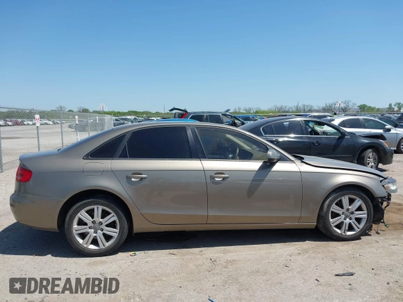 2010 Audi A4 Premium с VIN WAUAFAFL4AN026984, выставлен на аукционе IAAI как лот 41995634 с пробегом 121 440 миль миль и . История ставок и продаж доступна на DreamBid. Изображение 14.