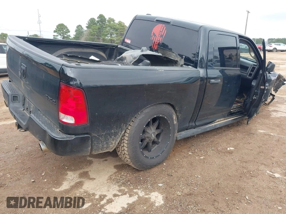 2015 Ram 1500 Tradesman with VIN 1C6RR7KT5FS572232, listed as a IAAI auction lot 41694421 with 160,259 mi miles and . Bid and sale history available at DreamBid. Image 4.