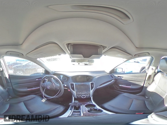 2017 Acura TLX Technology with VIN 19UUB1F53HA007651, listed as a Copart auction lot 47892255 with 76,256 mi miles and Salvage Title. Bid and sale history available at DreamBid. Image 12.