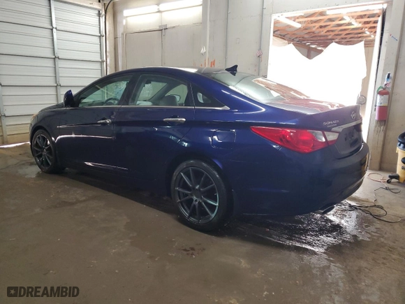 2011 Hyundai Sonata SE with VIN 5NPEC4AC2BH055861, listed as a Copart auction lot 49833385 with 184,815 mi miles and Salvage Title. Bid and sale history available at carsss.com. Image 2.