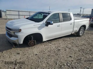 2021 Chevrolet Silverado 1500 LT with VIN 1GCUYDED8MZ367338, listed as a Copart auction lot 48566995 with 71,739 mi miles and Salvage Title. Bid and sale history available at carsss.com. Image 1.