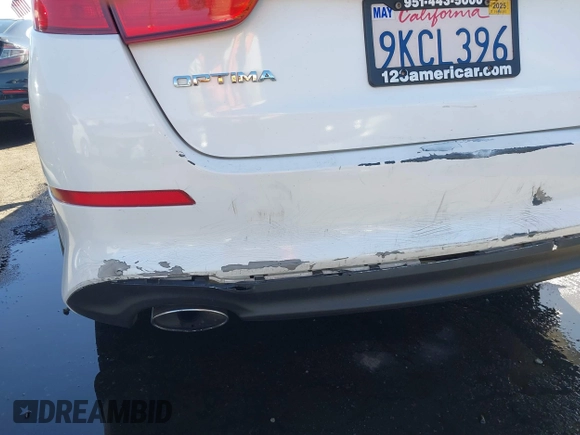 2015 Kia Optima LX with VIN KNAGM4A78F5592763, listed as a IAAI auction lot 41798622 with 165,840 mi miles and . Bid and sale history available at DreamBid. Image 13.