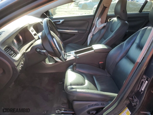 2013 Volvo S60 T5 with VIN YV1612FH3D2177811, listed as a Copart auction lot 53438715 with 146,829 mi miles and Salvage Title. Bid and sale history available at carsss.com. Image 7.