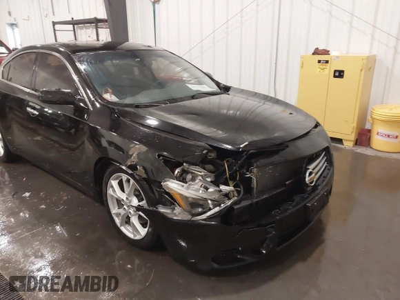 2014 Nissan Maxima S with VIN 1N4AA5AP7EC442232, listed as a IAAI auction lot 41712867 with 120,605 mi miles and . Bid and sale history available at DreamBid. Image 6.