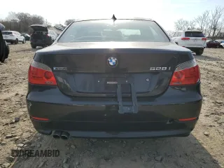2008 BMW 5 Series 528i with VIN WBANU53588CT12038, listed as a Copart auction lot 48706625 with 143,918 mi miles and Salvage Title. Bid and sale history available at carsss.com. Image 6.