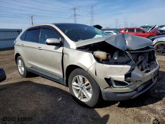 2017 Ford Edge SEL with VIN 2FMPK4J99HBB54323, listed as a Copart auction lot 48169605 with 70,365 mi miles and Salvage Title. Bid and sale history available at carsss.com. Image 4.