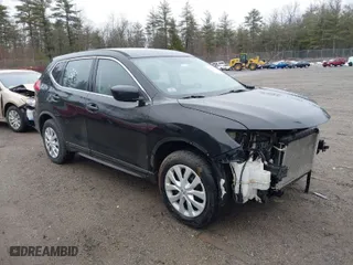 2017 Nissan Rogue SL with VIN JN8AT2MT6HW389641, listed as a IAAI auction lot 41788719 with 142,555 mi miles. Bid and sale history available at carsss.com. Image 1.
