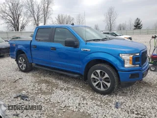2020 Ford F-150 XL с VIN 1FTEW1EP1LKF25139, выставлен на аукционе Copart как лот 50384615 с пробегом 43 343 миль миль и Списание • Salvage title. История ставок и продаж доступна на DreamBid. Изображение 4.