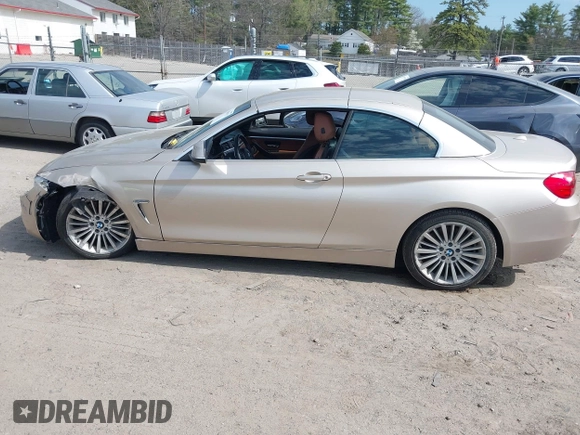 2015 BMW 4 Series 435i xDrive with VIN WBA3T7C51FP942320, listed as a IAAI auction lot 42059717 with 81,815 mi miles and . Bid and sale history available at DreamBid. Image 14.
