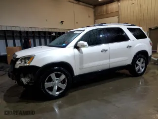 2012 GMC Acadia SLT1 with VIN 1GKKVRED3CJ418310, listed as a Copart auction lot 46987455 with 129,142 mi miles and Salvage Title. Bid and sale history available at carsss.com. Image 1.