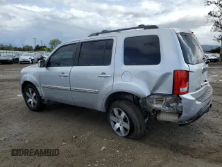 2012 Honda Pilot Touring with VIN 5FNYF4H99CB046962, listed as a Copart auction lot 51445835 with 112,206 mi miles and Salvage Title. Bid and sale history available at DreamBid. Image 2.