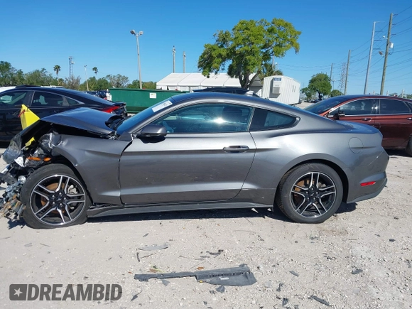 2023 Ford Mustang EcoBoost with VIN 1FA6P8TH4P5100952, listed as a IAAI auction lot 41860121 with 36,075 mi miles. Bid and sale history available at carsss.com. Image 14.