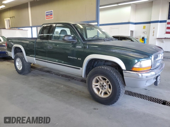 2001 Dodge Dakota Sport with VIN 1B7GG22N61S139246, listed as a Copart auction lot 79387594 with 201,115 mi miles and Clean Title. Bid and sale history available at carsss.com. Image 4.