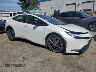 2024 Toyota Prius LE with VIN JTDACAAUXR3026703, listed as a Copart auction lot 50629445 with Not Provided miles and Salvage Title. Bid and sale history available at DreamBid. Image 4.