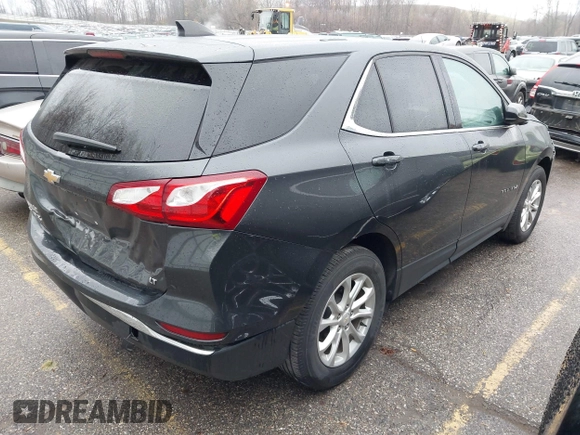 2019 Chevrolet Equinox LT with VIN 2GNAXKEV1K6185743, listed as a IAAI auction lot 40847405 with 58,722 mi miles and . Bid and sale history available at DreamBid. Image 4.