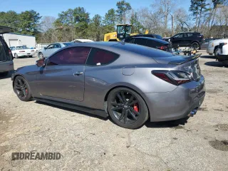 2011 Hyundai Genesis Coupe Grand Touring with VIN KMHHU6KH7BU043433, listed as a Copart auction lot 49282295 with 81,469 mi miles and Salvage title. Bid and sale history available at DreamBid. Image 2.