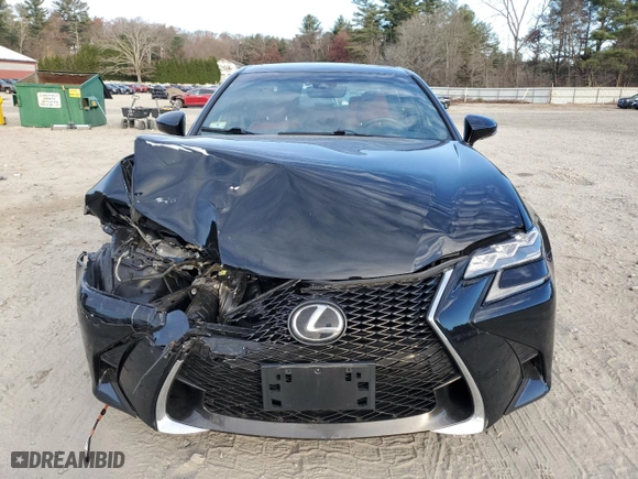 2019 Lexus GS with VIN JTHCZ1BL0KA011043, listed as a Copart auction lot 80228664 with NaN miles and Salvage Title. Bid and sale history available at carsss.com. Image 5.
