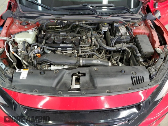 2018 Honda Civic Si Coupe with VIN 2HGFC3A57JH758431, listed as a Copart auction lot 51322505 with 93,587 mi miles and Salvage Title. Bid and sale history available at carsss.com. Image 11.