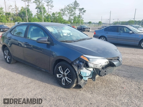 2015 Toyota Corolla L with VIN 5YFBURHE0FP283354, listed as a IAAI auction lot 41530183 with 165,228 mi miles and . Bid and sale history available at DreamBid. Image 1.