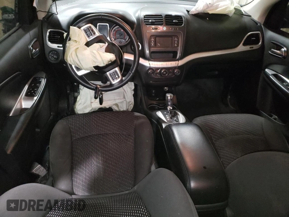 2018 Dodge Journey SXT with VIN 3C4PDCBG1JT158589, listed as a Copart auction lot 55484935 with 53,768 mi miles and Salvage Title. Bid and sale history available at carsss.com. Image 8.