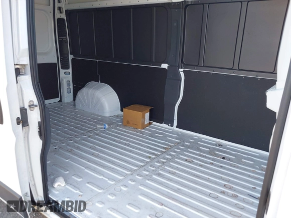 2024 Ram ProMaster Cargo Tradesman with VIN 3C6LRVDG6RE128925, listed as a IAAI auction lot 42099945 with 10,474 mi miles and . Bid and sale history available at DreamBid. Image 8.