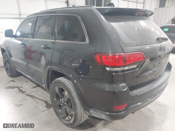 2015 Jeep Grand Cherokee Altitude with VIN 1C4RJFAG7FC134787, listed as a IAAI auction lot 41282379 with 177,120 mi miles. Bid and sale history available at carsss.com. Image 3.