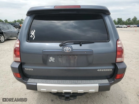 2004 Toyota 4Runner Limited with VIN JTEBT17R648011419, listed as a Copart auction lot 52651645 with 198,221 mi miles and Salvage Title. Bid and sale history available at carsss.com. Image 6.
