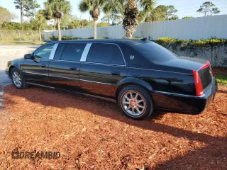 2011 Cadillac DTS Professional Limousine with VIN 1GE7K9C62BU600079, listed as a Copart auction lot 47051225 with 52,328 mi miles and Clean Title. Bid and sale history available at DreamBid. Image 2.