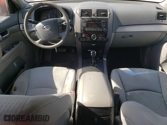 2009 Kia Borrego EX with VIN KNDJH741995016934, listed as a Copart auction lot 50734285 with 190,800 mi miles and Salvage Title. Bid and sale history available at DreamBid. Image 8.
