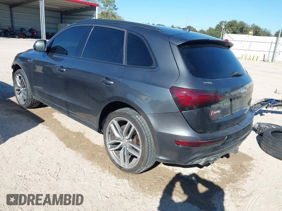 2015 Audi SQ5 Premium Plus with VIN WA1CGAFP8FA111069, listed as a IAAI auction lot 41155312 with 148,888 mi miles and . Bid and sale history available at DreamBid. Image 3.