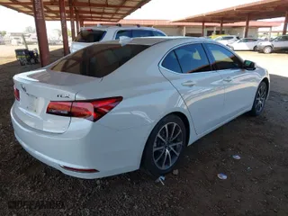 2017 Acura TLX V6 w/Technology Pkg with VIN 19UUB2F58HA003553, listed as a IAAI auction lot 41831368 with 116,065 mi miles. Bid and sale history available at carsss.com. Image 4.