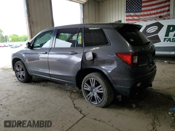 2020 Honda Passport EX-L with VIN 5FNYF8H50LB000022, listed as a Copart auction lot 59368095 with 85,331 mi miles and Non repairable. Bid and sale history available at DreamBid. Image 2.