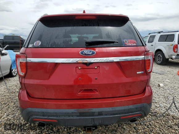 2017 Ford Explorer with VIN 1FM5K8BH8HGD62139, listed as a Copart auction lot 57119205 with 97,646 mi miles and Salvage title. Bid and sale history available at DreamBid. Image 6.