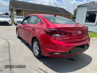 2020 Hyundai Elantra SEL with VIN 5NPD84LF2LH588105, listed as a Copart auction lot 61506555 with 58,811 mi miles and Salvage title. Bid and sale history available at DreamBid. Image 3.