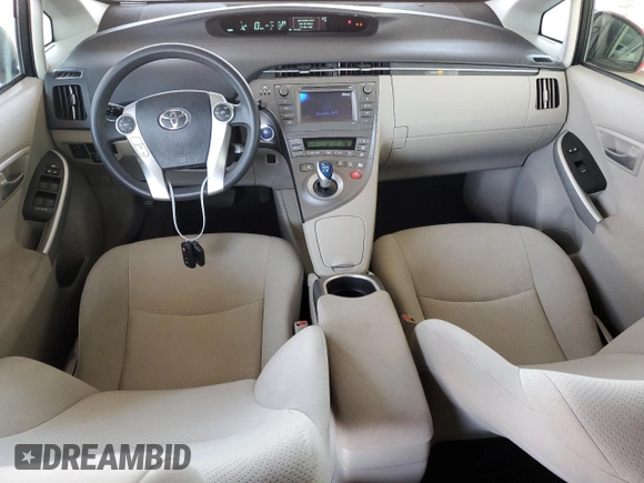 2015 Toyota Prius Four with VIN JTDKN3DU2F0458379, listed as a Copart auction lot 55155375 with 54,438 mi miles and Salvage Title. Bid and sale history available at carsss.com. Image 8.