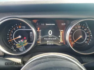 2020 Jeep Wrangler Unlimited Sport S with VIN 1C4HJXDG7LW110125, listed as a Copart auction lot 62470755 with 81,594 mi miles and Salvage title. Bid and sale history available at DreamBid. Image 9.