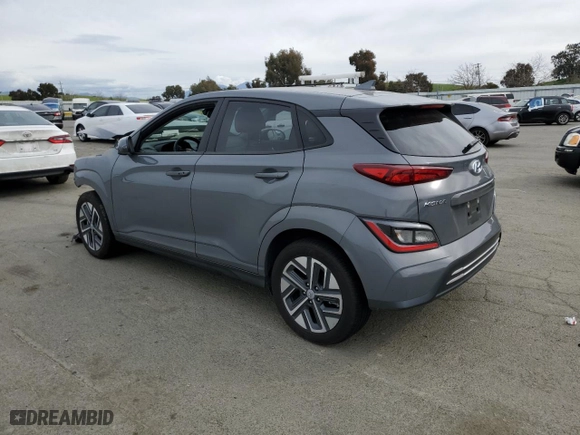2023 Hyundai Kona Electric SE with VIN KM8K23AG8PU178706, listed as a Copart auction lot 47664455 with 60,143 mi miles and Salvage Title. Bid and sale history available at carsss.com. Image 2.