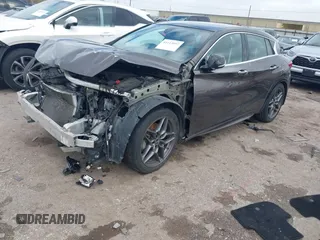 2017 Infiniti QX30 Sport with VIN SJKCH5CP8HA024092, listed as a IAAI auction lot 41113097 with 82,360 mi miles and . Bid and sale history available at DreamBid. Image 2.
