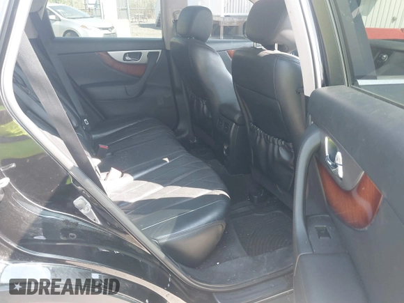 2014 Infiniti QX70 with VIN JN8CS1MW7EM410150, listed as a IAAI auction lot 39960321 with Not Provided miles and . Bid and sale history available at DreamBid. Image 8.