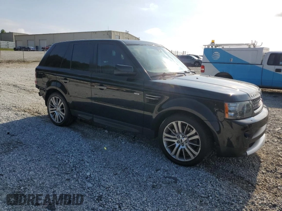 2011 Land Rover Range Rover Sport HSE Lux with VIN SALSK2D42BA291294, listed as a Copart auction lot 54055795 with 177,493 mi miles and Salvage Title. Bid and sale history available at DreamBid. Image 4.