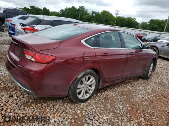 2015 Chrysler 200 Limited with VIN 1C3CCCAB8FN594682, listed as a Copart auction lot 55976045 with 135,765 mi miles and Salvage title. Bid and sale history available at DreamBid. Image 3.
