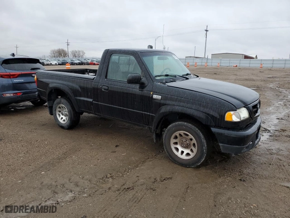 2002 Mazda B-Series 2WD Truck DS with VIN 4F4YR12U22TM18471, listed as a Copart auction lot 80783584 with 83,676 mi miles and Salvage Title. Bid and sale history available at carsss.com. Image 4.