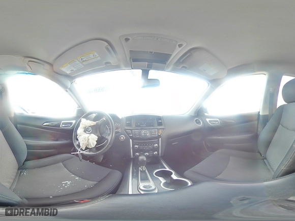 2018 Nissan Pathfinder SV with VIN 5N1DR2MM9JC603248, listed as a Copart auction lot 82653674 with 75,102 mi miles and Salvage Title. Bid and sale history available at carsss.com. Image 14.