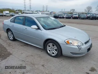 2011 Chevrolet Impala LS Fleet with VIN 2G1WF5EK1B1199883, listed as a IAAI auction lot 42099281 with 169,623 mi miles and . Bid and sale history available at DreamBid. Image 1.