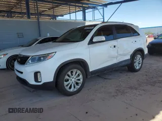 2015 Kia Sorento EX with VIN 5XYKU4A79FG642137, listed as a Copart auction lot 56154035 with 119,776 mi miles and Salvage title. Bid and sale history available at DreamBid. Image 1.