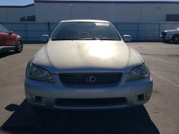 2001 Lexus IS 300 with VIN JTHBD182510017529, listed as a Copart auction lot 64518724 with 252,131 mi miles and Salvage Title. Bid and sale history available at carsss.com. Image 5.