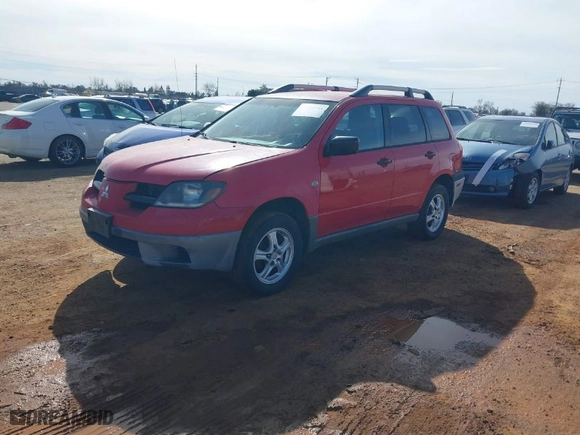 2003 Mitsubishi Outlander LS with VIN JA4LZ31G33U045473, listed as a IAAI auction lot 41611741 with 187,554 mi miles. Bid and sale history available at carsss.com. Image 2.