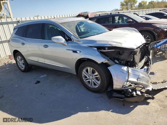 2020 Buick Enclave Essence with VIN 5GAERBKW3LJ124367, listed as a Copart auction lot 76813274 with 60,846 mi miles and Salvage Title. Bid and sale history available at carsss.com. Image 4.