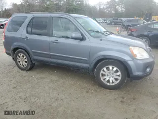 2006 Honda CR-V EX SE with VIN JHLRD78916C003281, listed as a Copart auction lot 52002325 with 35,303 mi miles and Clean Title. Bid and sale history available at carsss.com. Image 4.